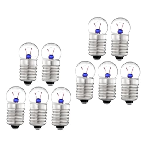 KICHOUSE 3.8v Mini Light Bulbs for Educational Experiments Home Night Light Accessories