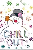 Frosty The Snowman - Chill Out Wall Poster, 34L' x 22.4W', Unframed Version