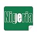 Nigeria Country Flag Name Cleaning Cloth Screen Cleaner 2pcs Suede Fabric