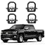 4Pcs Black