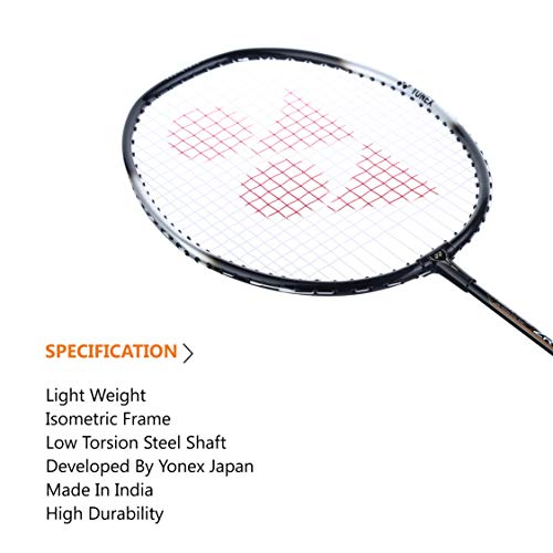 Yonex Zr 100 Light Aluminum Blend Badminton Racquet With Full Cover, Set Of 2 #TOP3