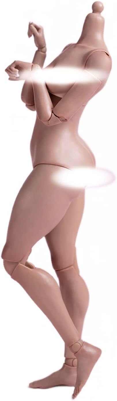 worldbox AT202 1/6 Scale Female Seamless Body 12 Inch Collectible Doll Fat Leg Version (Suntan Skin)