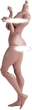 worldbox AT202 1/6 Scale Female Seamless Body 12 Inch Collectible Doll Fat Leg Version Suntan Skin