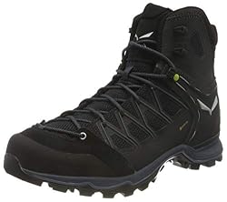 SALEWA Ms Mountain Trainer Lite Mid Gore-tex, Scarpe Uomo, Black/Black, 45 EU