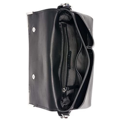 Image of Calvin Klein Women's Mica Organizational Flap Demi Shoulder Bag & Crossbody