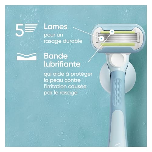 Gillette Venus Women's Original 3 Blade Razor Refills, 4 Count (Packaging May Vary) - image 9