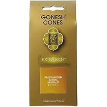 Gonesh Extra Rich Incense Sandalwood Cone
