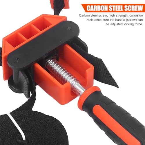 Abrazadera de correa de nailon de 13 pies para carpintería con mango ergonómico 4