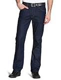  Lee Herren Brooklyn Straight Jeans, Stretch Blue Black, 30W / 32L
