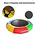 YEYUBIW Water Bouncer Floating Trampoline 5-13FT Weather-Resistant PVC Inflatable Water Trampoline for Lakes, Pools,Multicolor,6.5FT/2.0M