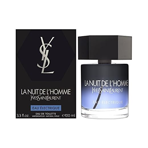 Yves Saint Laurent La Nuit De L'Homme Eau Electrique Eau De Toilette edt 100 ml