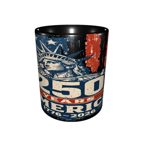 Taza de cerámica NUJTKAU 11 onzas estilo casual miniatura 2