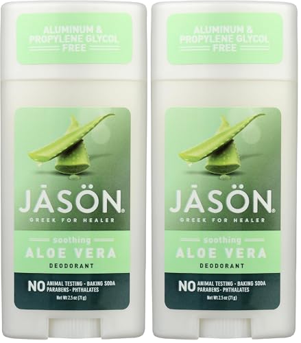 Image of Jason Natural Care Soothing Aloe Vera Deodorant Stick (Pack of 2)