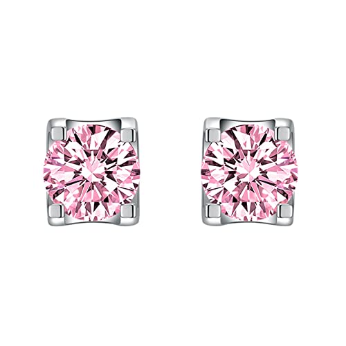 Épingles d'oreille grains de céridyane luxe avec étui argenté