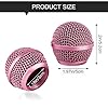 Microphone Head Replacement, Grille Mic Ball Replacement with Inner Foam, Fits for SM58 (Pink, 1 pcs) #1