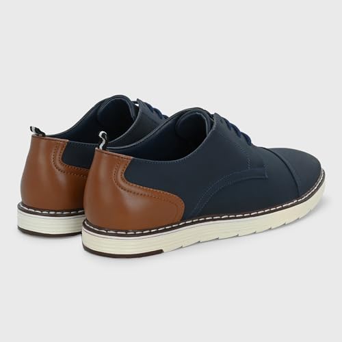 Image of Centrino Derby Formal Shoes for Men | Shoes for Man Stylish | Lace-Up with Cushioned Insole | Lightweight Comfortable Leather | Mens Formal Shoes for Office Business & Professional Wear | Daily Outings (6569)