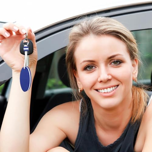 Llavero flotante de, llavero ovalado de flotabilidad, dispositivo de flotación de llave impermeable, llavero flotante de marino, accesorios duraderos para deportes acuáticos, llavero - imagen 8