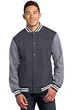 comfortable fleece for a winning look.