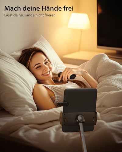 Stouchi Fernbedienung Seitenwenden zum Lesen für Kindle, Tolino, Paperwhite, Colorsoft, Oasis, Scribe eReader Zubehör, Magnetischer Clicker Page Turner Umblättern für Kindle,iPad,Tablet-Schwarz