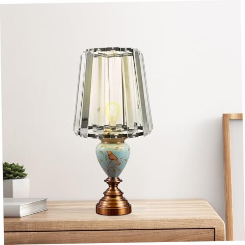 HOMSFOU Pendant Light Shade Glass Lampshade Replacement for Indoor Lighting Fixtures 5.91X5.12X7.09In Decorative Lamp Shade Suitable for Wall and Ceiling Lights - Image 3