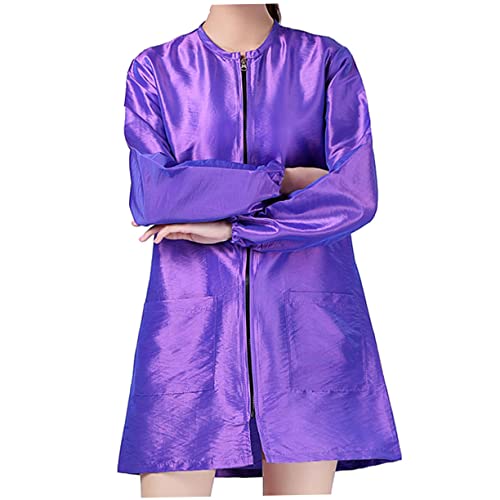 IMIKEYA Spa Salon Suit Hair Dyeing Apron Hair Stylist Overalls Beauty Technician Uniform Water-resistant