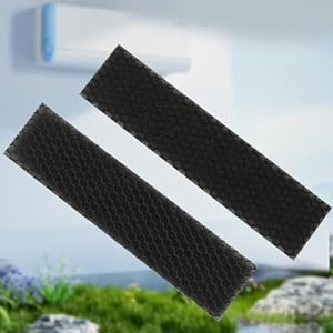 Ersatz-HEPA-Aotton für Klimaanlagen-Filter-Baumwolle, Klimaanlage Filter Desterilisierung Baumwolle, dreistufiges Baumwollfilter-Zubehör für For für Haier Klimaanlage, 215x50mm (10 Stück)