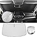 Hugeek Windshield Sun Shade fit for 2016-2023 2024 2025 2026 Volvo XC90 Accessories Front Windshield Sun Shade Foldable Sunshade Protector (f‌or Volvo XC90 2016-2026)