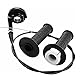 APIELE Motorradgriff Motorrad Lenkergriffe 7/8 22mm Motorrad Gasgriff with Griff + Kabel + Gasklemme Ersatz für ATV Quad 50cc 90cc 110cc 125cc 150cc 200cc 250cc Pitbike Dirtbike Mini Bike