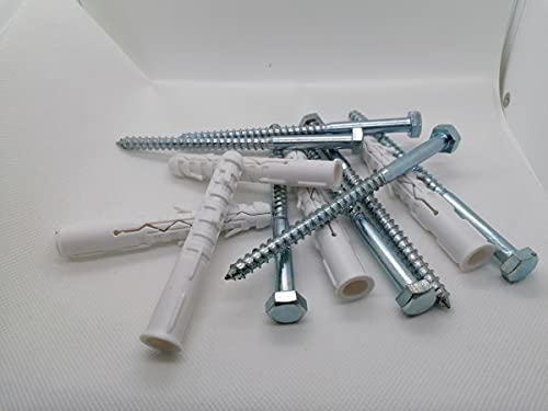 Tacos de vástago largo con tornillo hexagonal en U (16 mm, 25 unidades) Cover