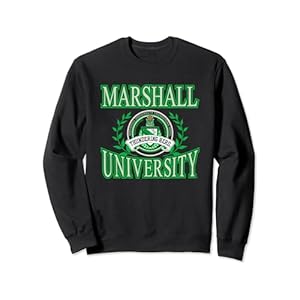 Marshall Thundering Herd Laurels Logo Officially Licensed Sweatshirt