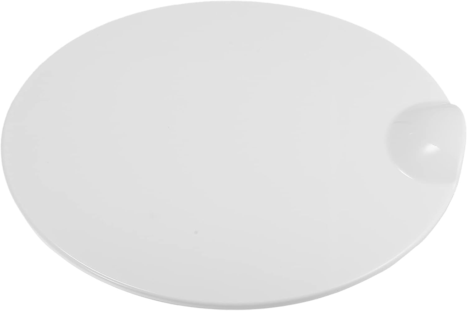 Unifizz Gas Cap Fuel Filler Door Cover for Ford F-150 2009-2014 9L3Z-99405A26-AA 9L3Z99405A26AA Gas Tank Cap Fuel Cap White Gas Door Replacement