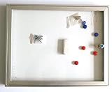 VESALIA Schaukasten 2x DIN A4 | Infokasten mit Klapptür für innen & außen | Abschließbar, aus Aluminium und Acryl | Mit magnetischem Whiteboard inkl. 5 Magneten | Maße 50 x 40 x 3,3 cm