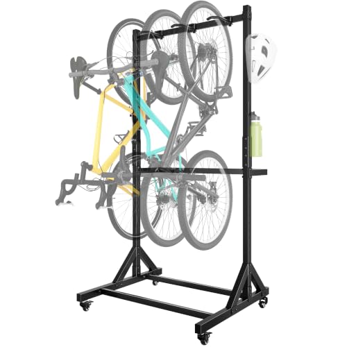 monTEK Portabicicletas Para 3 Bicicleta, Carga Máx 95 Kg
