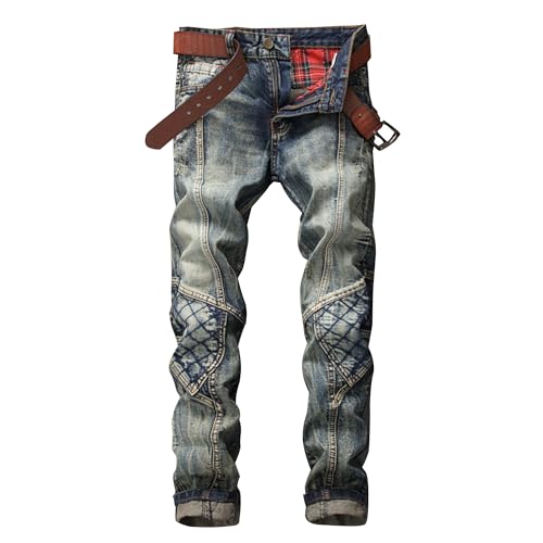 Jeans amples lavés hommes parfaits pour le bike et le quotidien urbain branché