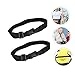 FOMIYES 2pcs Non-Slip Wheelchair Safety Belt with Quick Release Buckle for Elderly and Disabled Patients Provides Comprehensive Protection Against Falls