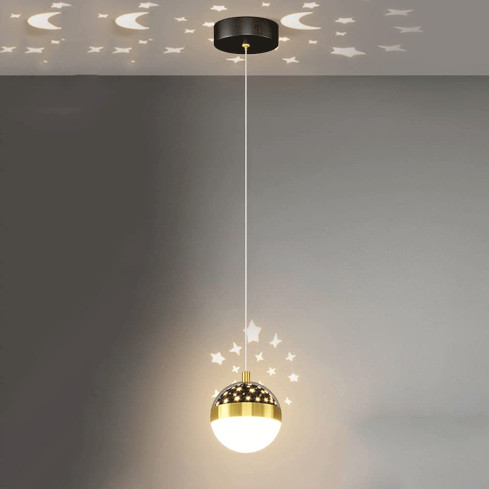 Lampe suspendue LED 5W espace pour chambre d'enfant avec fil réglable