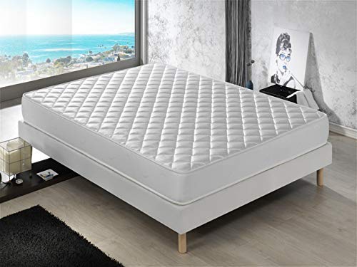 Dagostino Home Boutique Collection Matras New York met geheugenschuim, aloë vera, 160 x 200 x 15 cm. Hotel comfort, omkeerbaar, gemiddelde sterkte.