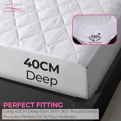 Sábana de cama de algodón blanco transpirable para cama matrimonio grande 3