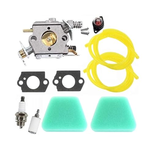 Kit de carburation pour tronçonneuse Poulan 2115 avec pompe et bougie essence