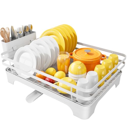 Kitsure Dish Drying Rack - Multi-Functional Dish Rack for Kitchen