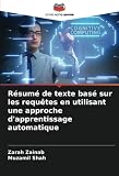 Résumé de texte basé sur les requêtes en utilisant une approche d'apprentissage automatique