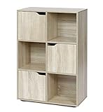bücherregal holz metall Hohe Kratzfestigkeit durch Melaminharzbeschichtung · Pflegeleichte Oberfläche