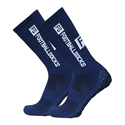 Lixada Calcetines Deportivos para Correr Al Aire Libre Calcetines Elásticos de Compresión Calcetines Deportivos de Fútbol Calcetines Antideslizantes con Agarres