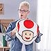Club Mocchi- Mocchi- Nintendo Super Mario Plush - Toad Plushie - Collectible Squishy Plushies - 15 Inch
