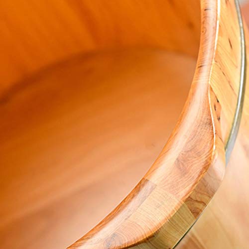 Cubeta de Madera para Spa de Pies y Masajes miniatura 4