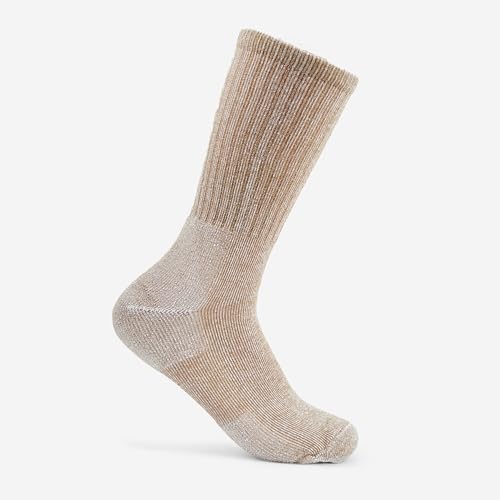 Image of Thorlos Ultra Light Hiking Crew Single Pair Cornstalk Brown LG (Men's Shoe 9-12.5, Women's Shoe 10.5-13)