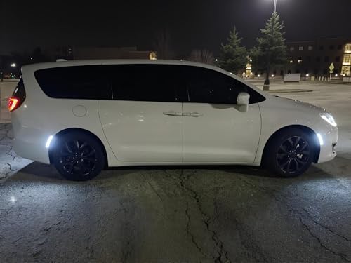 Kit de luces LED laterales blanco con lente ahumado para Chrysler Pacifica 2017+ miniatura 5