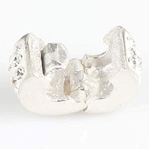 Charm in argento Sterling 925 con chiusura a clip