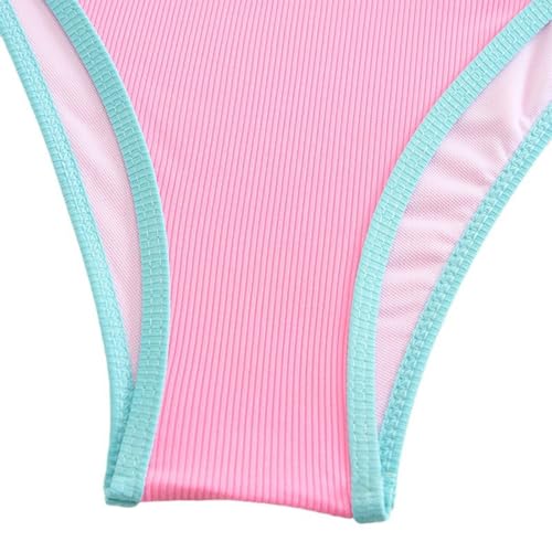 IWIHMIV Girl's 3 Piece Swimsuit Cute V Neck Bikini Set Bathing Suit Adjustable Straps Swimwear Sheer Mesh Cover Up Skirt4