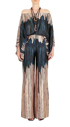 REASERAL Womens Fall Loose 2 Piece Outfits Off Shoulder Printed